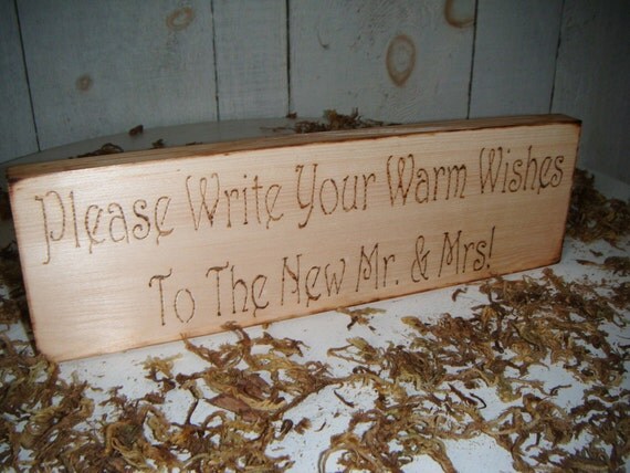 Country Wedding sign Rustic Wedding Wedding GUEST BOOK reminder sign 