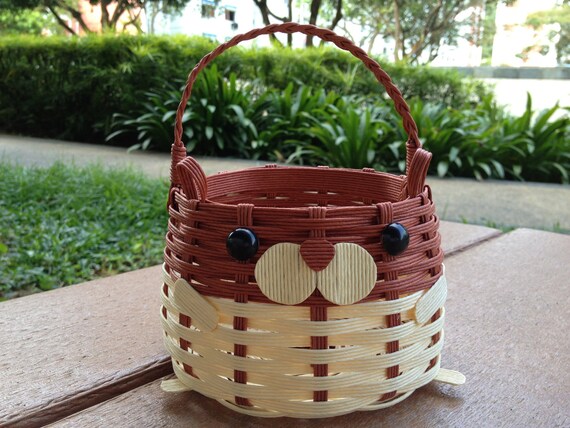 Eco Craft Cute Hamster Basket