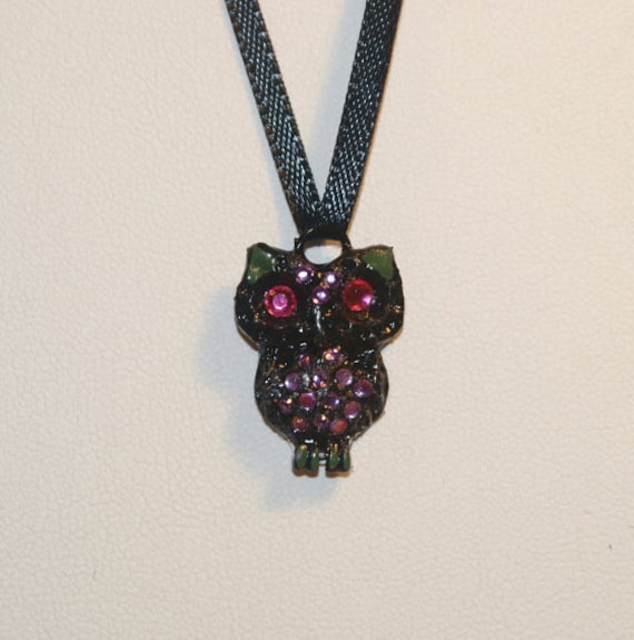 Pretty Little Liars (Mini) Inspired Owl Necklace