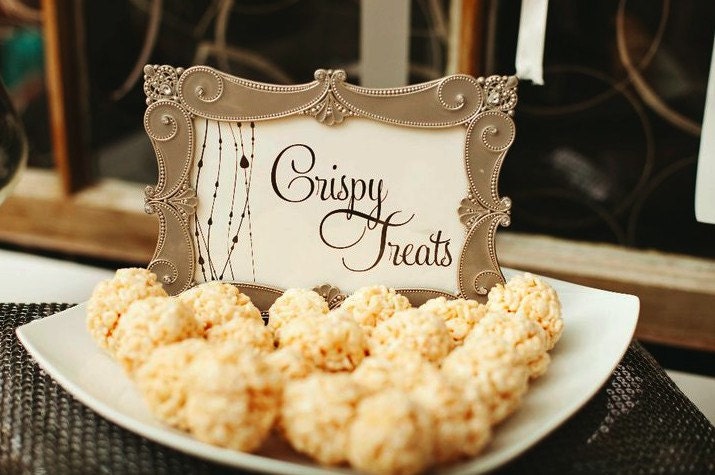 Wedding Reception Signs Reserved Candy Table Buffet Guest Book Etc